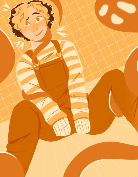 Self Portrait (2021, procreate)