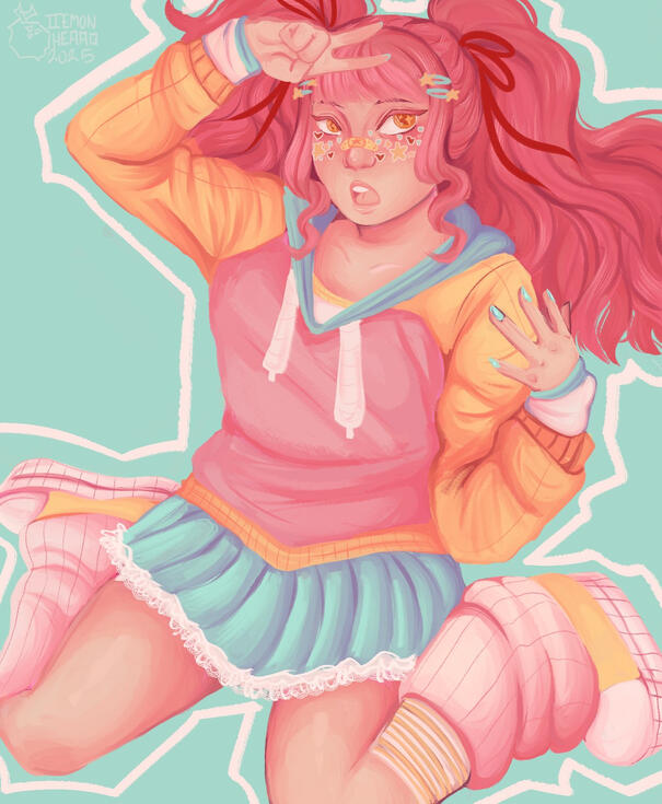 Seasons Campaign Poster (2022, procreate)